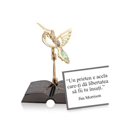 Jim Morrison - despre prietenie - Colectia citate motivationale cu cristale Swarovski