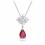 Colier cu cristal Swarovski Elements "Passion Flower"