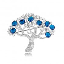 Brosa cu cristale "Tree of life"