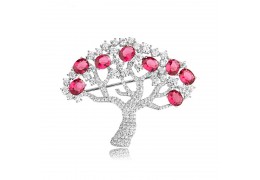 "Tree of life" - Brosa cu cristale