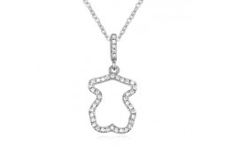 The Teddy Charm Crystal Necklace