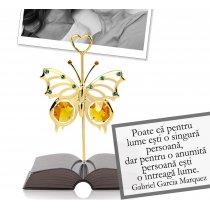 Gabriel Garcia Marquez - Mesaj pentru mama - Rama foto din colectia citate motivationale cu cristale Swarovski