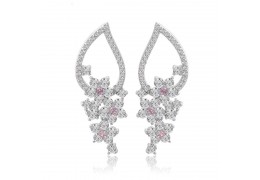 Cercei cu cristale "Diamond Grapes"