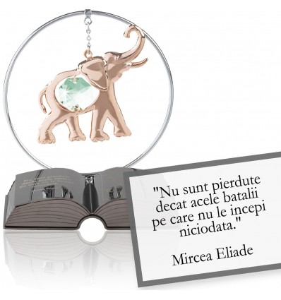 Mircea Eliade - Despre viata - Colectia "Citate motivationale cu cristale Swarovski"