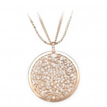 Colier cu cristale Swarovski "Crystal Labyrinth" - PARURE Milano