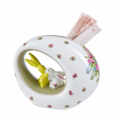 Pusculita din portelan "Bloom Bunny" by Goebel
