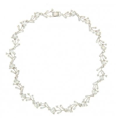 Colier pentru mirese cu cristale Swarovski - PARURE Milano