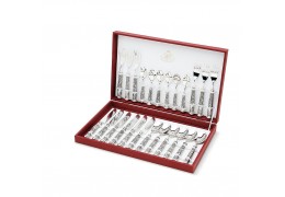 Set 24 piese tacamuri argintate made by Sheffield Italy