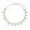 Colier placat cu aur decorat cu cristale Swarovski "Timeless Beauty" - PARURE Milano