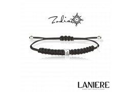 Bratara unisex din aur 9K cu diamant - zodia Scorpion "Lucky Charm" LANIERE