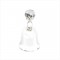 Clopotel argintat "Crystal Glow" by Chinelli Italy