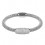 Bratara cu cristale Swarovski "Simplicity - Silver" - PARURE Milano