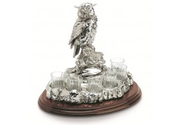 Statueta suport pentru bauturi fine "Wise Owl" Chinelli