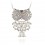 Colier cu cristale Swarovski "Crystallized Owl" - PARURE Milano