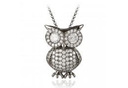 Colier cu cristale Swarovski "Mistery Owl" - PARURE Milano