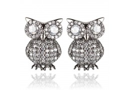 Cercei cu cristale Swarovski "Mistery Owl" - PARURE Milano