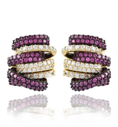 Cercei cu cristale Swarovski "Crystal Joy" - PARURE Milano