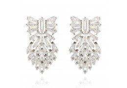 Cercei cu cristale Swarovski "Crystal Bow" - PARURE Milano