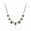 Colier cu cristale Swarovski "Emerald Brilliance" - PARURE Milano