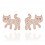 Cercei cu cristale Swarovski "Flashy Kitty" - PARURE Milano