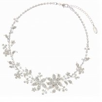 Colier "Floral Glow" cu cristale Swarovski - PARURE Milano