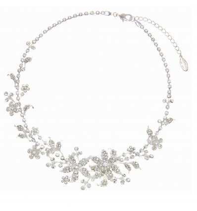 Colier "Floral Glow" cu cristale Swarovski - PARURE Milano