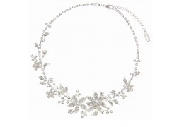 Colier "Floral Glow" cu cristale Swarovski - PARURE Milano