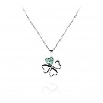 Martisor pandantiv din argint 925 "Good Luck"