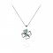 Martisor pandantiv din argint 925 "Good Luck"