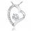 Martisor pandantiv din argint 925 Diamond Heart Feeling