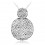 Colier cu cristale Swarovski "Silver Dantelle" - PARURE Milano