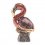 Flamingo din ceramica portelanata, de colectie - editie limitata